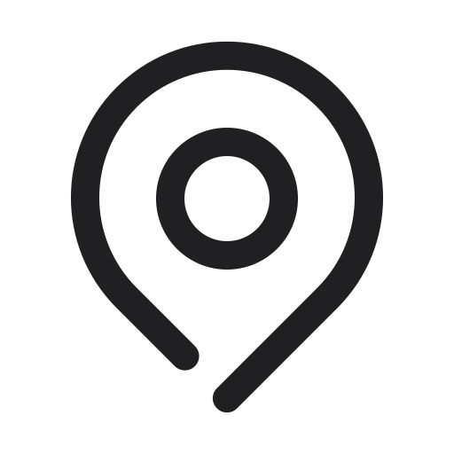 location-black phone